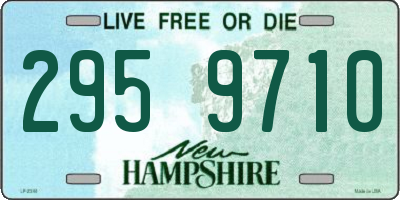 NH license plate 2959710