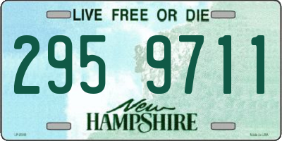 NH license plate 2959711