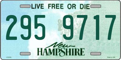 NH license plate 2959717