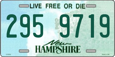 NH license plate 2959719