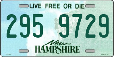 NH license plate 2959729