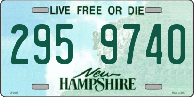 NH license plate 2959740