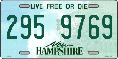 NH license plate 2959769