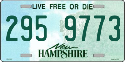 NH license plate 2959773