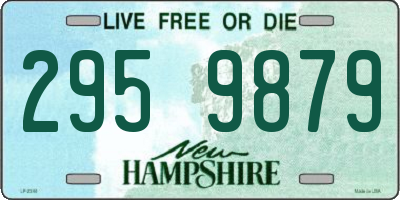 NH license plate 2959879