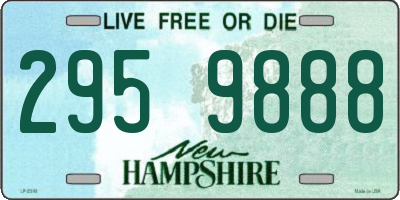 NH license plate 2959888