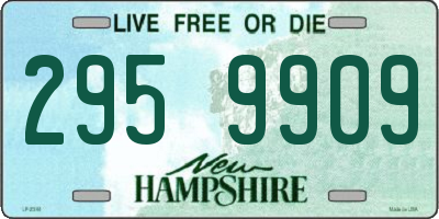 NH license plate 2959909