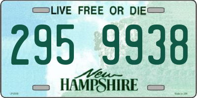 NH license plate 2959938