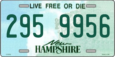 NH license plate 2959956