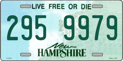 NH license plate 2959979