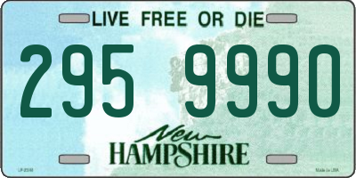NH license plate 2959990