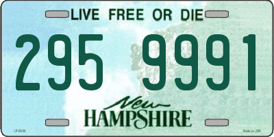 NH license plate 2959991