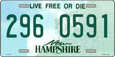 NH license plate 2960591