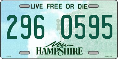 NH license plate 2960595