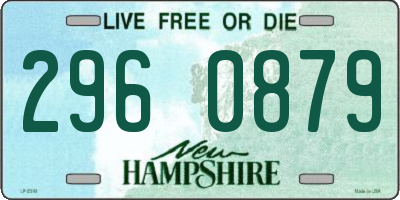 NH license plate 2960879