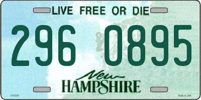 NH license plate 2960895
