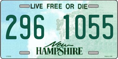 NH license plate 2961055
