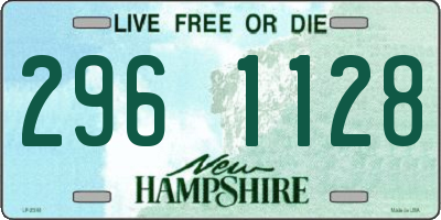 NH license plate 2961128