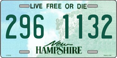 NH license plate 2961132