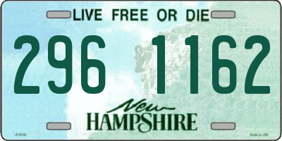 NH license plate 2961162