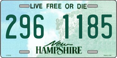 NH license plate 2961185