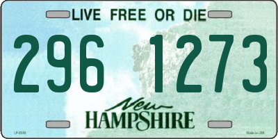NH license plate 2961273