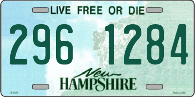 NH license plate 2961284