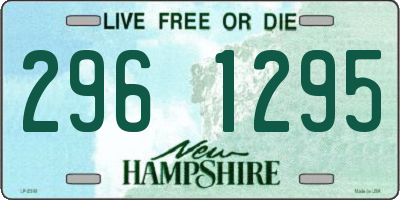 NH license plate 2961295