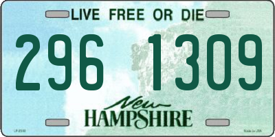 NH license plate 2961309