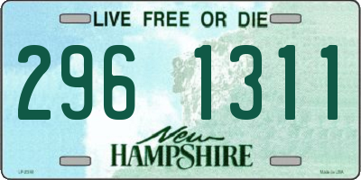 NH license plate 2961311