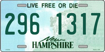 NH license plate 2961317