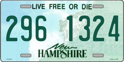 NH license plate 2961324