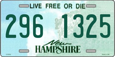 NH license plate 2961325