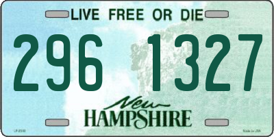 NH license plate 2961327