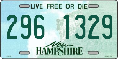 NH license plate 2961329