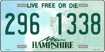 NH license plate 2961338