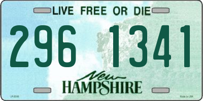 NH license plate 2961341