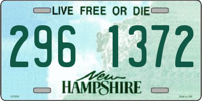 NH license plate 2961372