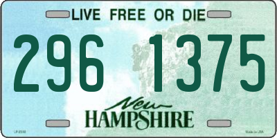 NH license plate 2961375