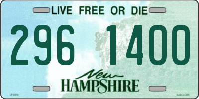 NH license plate 2961400