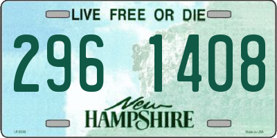 NH license plate 2961408