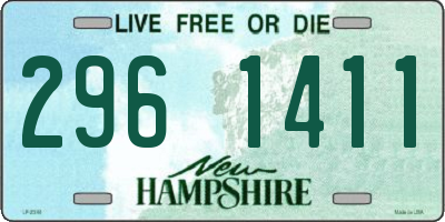 NH license plate 2961411