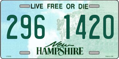 NH license plate 2961420