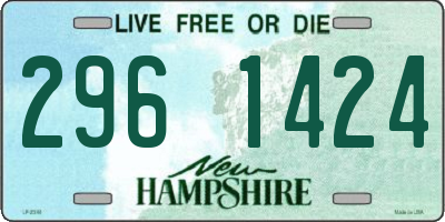 NH license plate 2961424