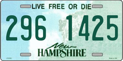NH license plate 2961425