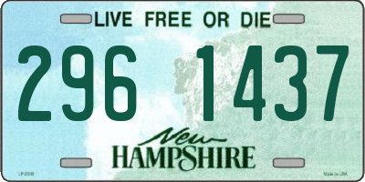 NH license plate 2961437