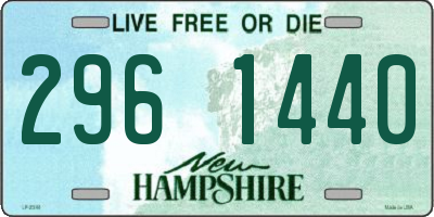 NH license plate 2961440