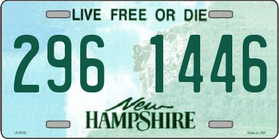 NH license plate 2961446
