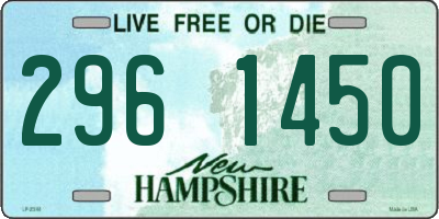 NH license plate 2961450