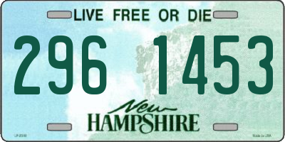 NH license plate 2961453